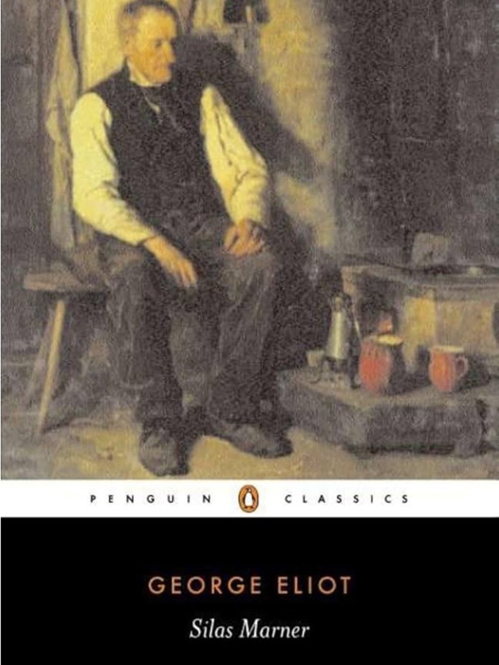 Penguin Classics George Eliot "Silas Marner" Paperback - Black and Cream Cover